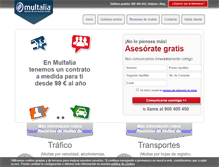 Tablet Screenshot of multalia.com